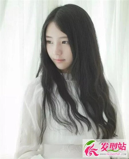 韩式中长淑女卷发 大小线条文艺性感