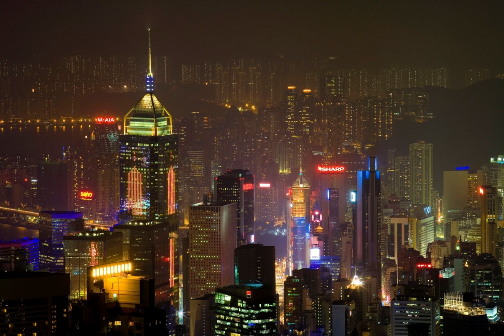 维多利亚港夜景桌面壁纸 第二辑