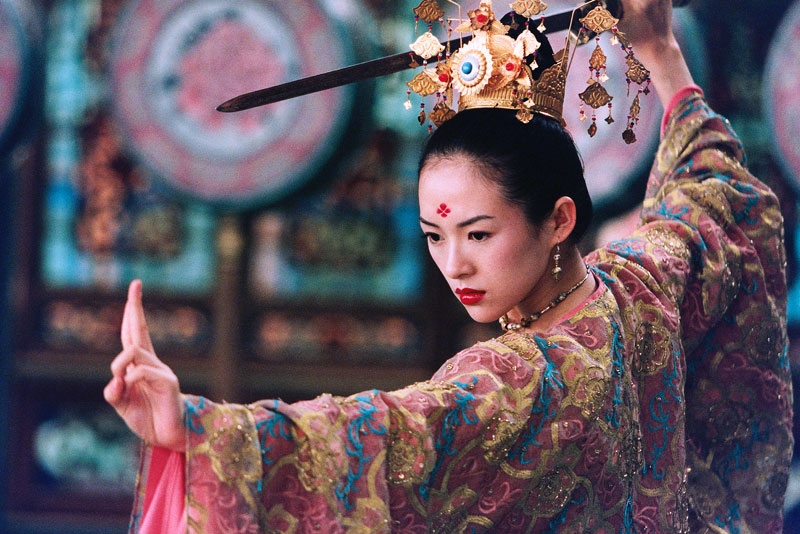 中国著名影视女演员章子怡美图