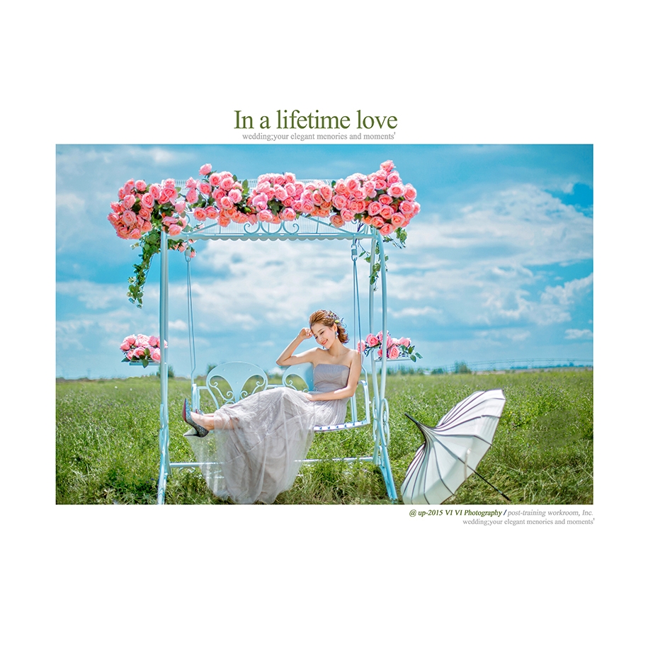 in a lifetime love 婚纱照