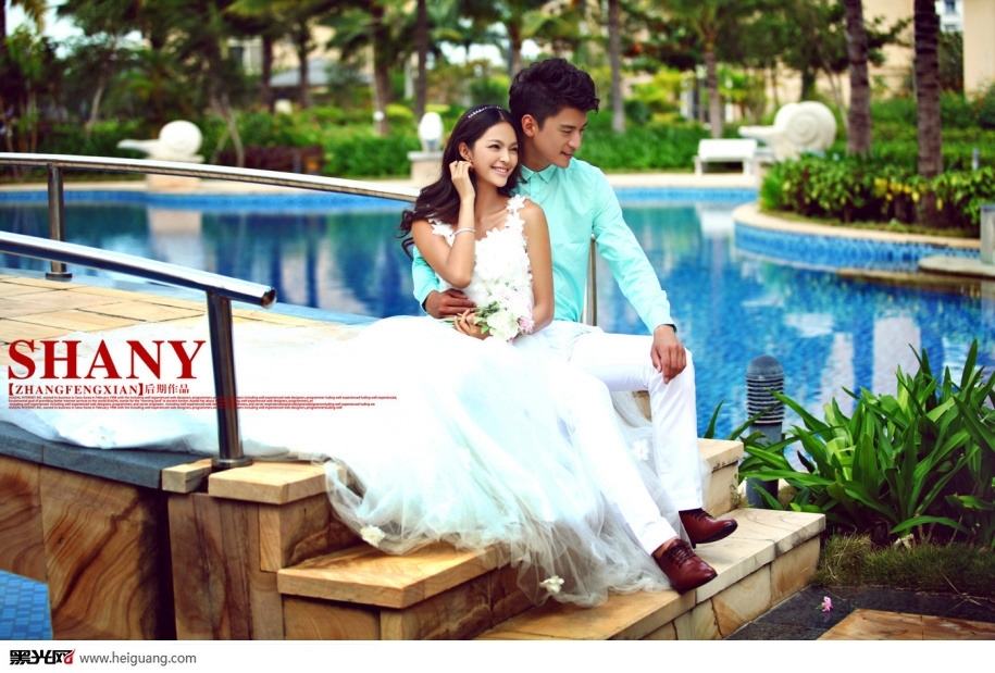 三亚最灿烂 婚纱照