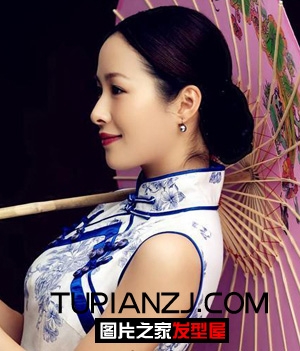 老上海风情旗袍发型欣赏 向经典致敬重现复古美
