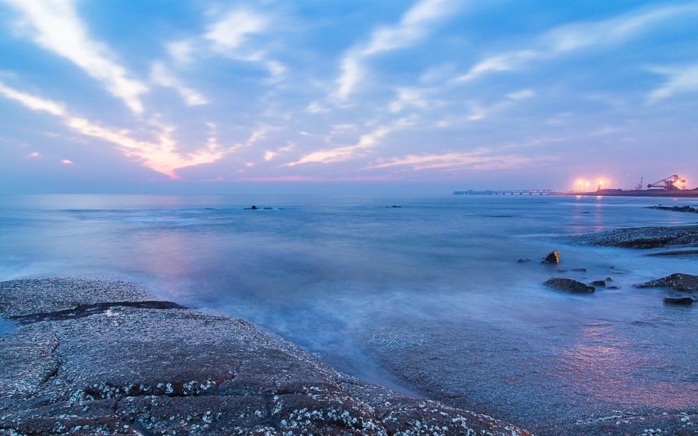 清晨大海风景壁纸高清