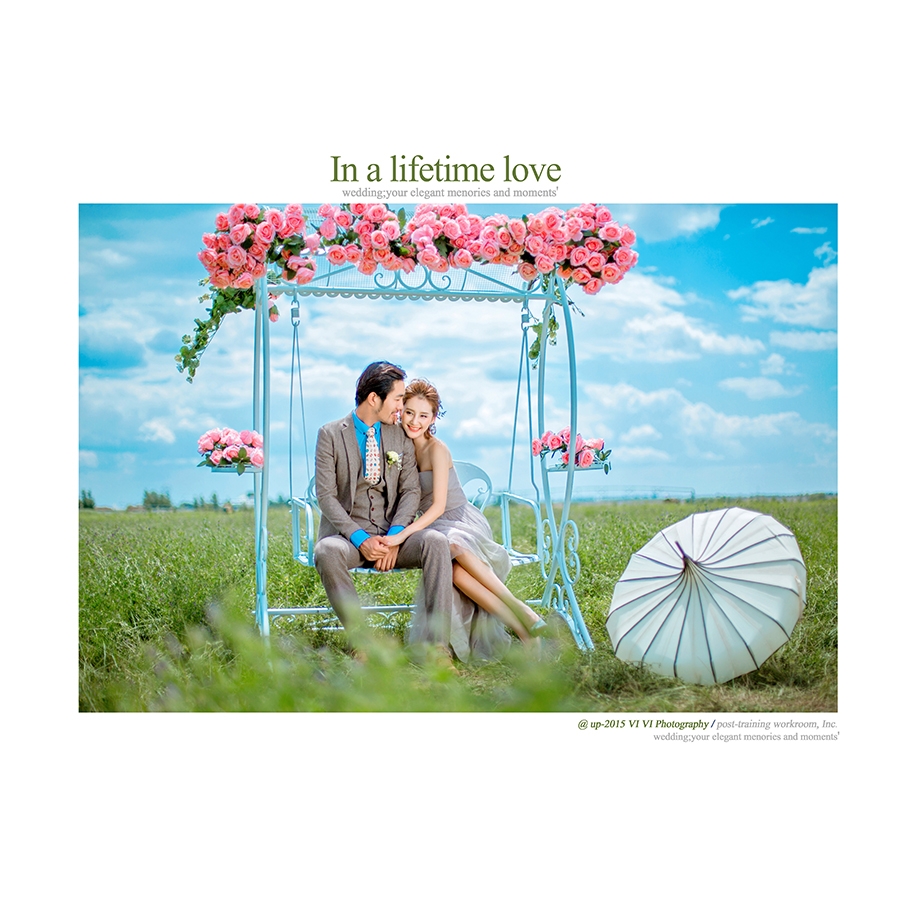 in a lifetime love 婚纱照