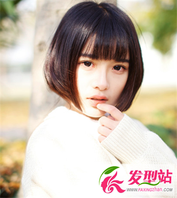 甜美清新校园短发发型 俏丽可人让人怜爱