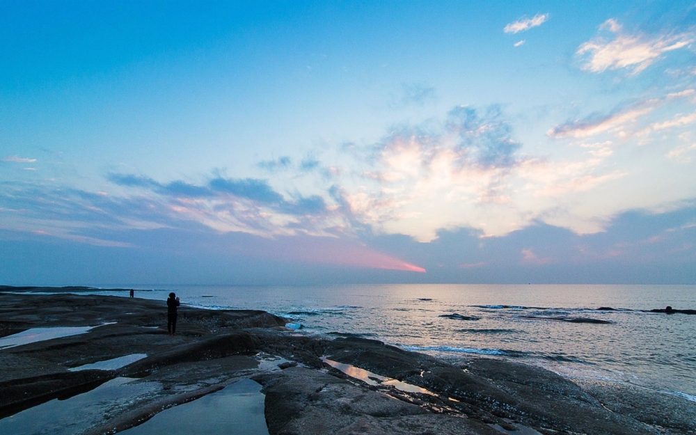 清晨大海风景壁纸高清