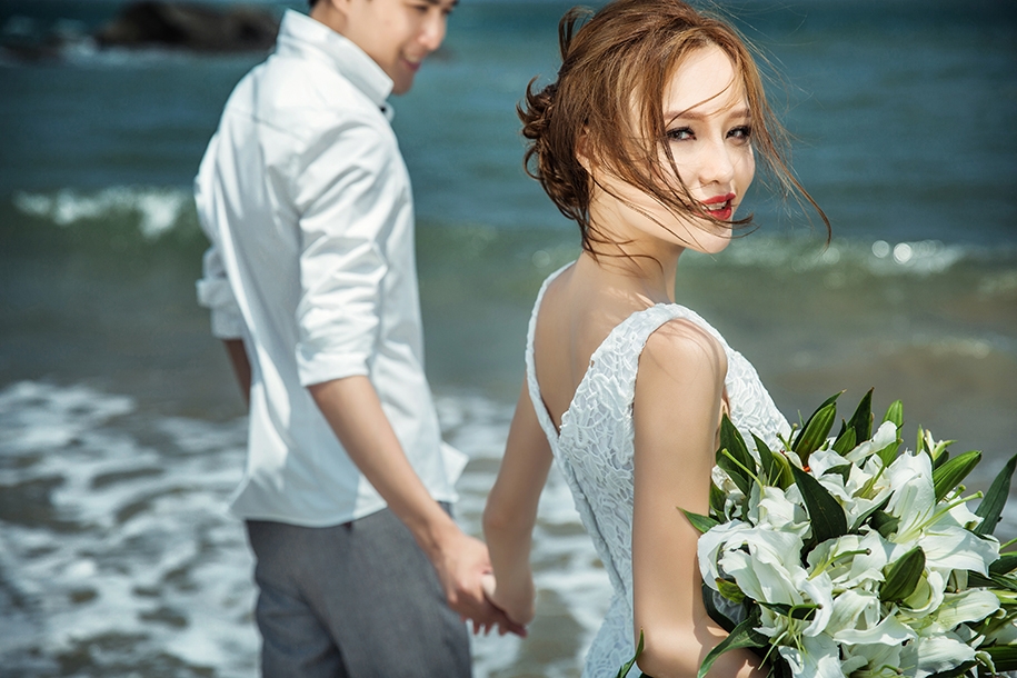 海岛之恋 婚纱照