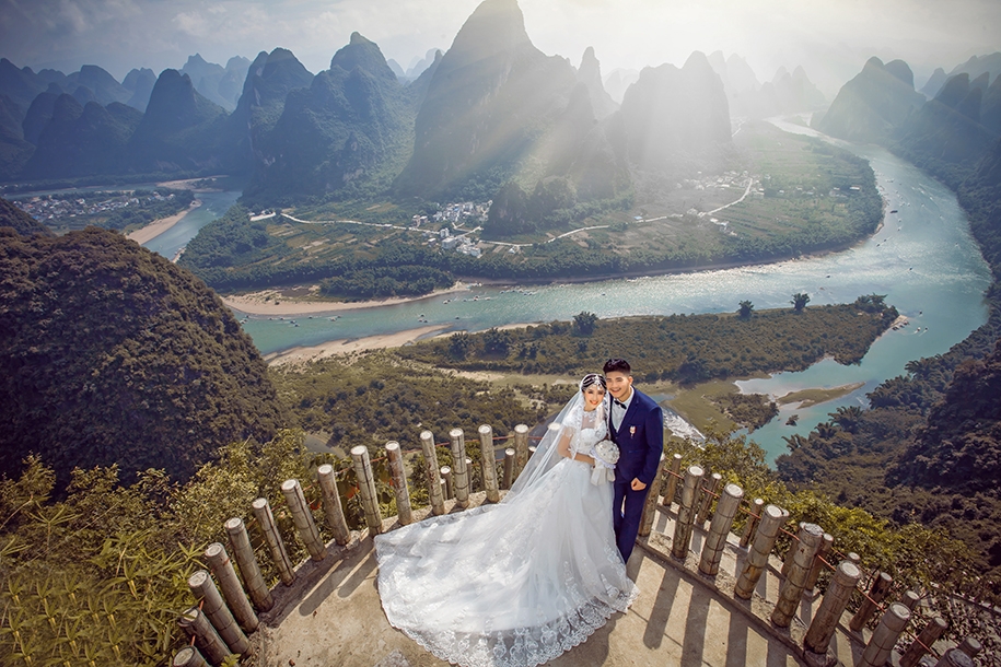 Guilin love 婚纱照