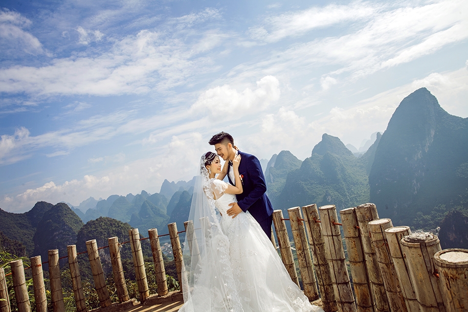 Guilin love 婚纱照