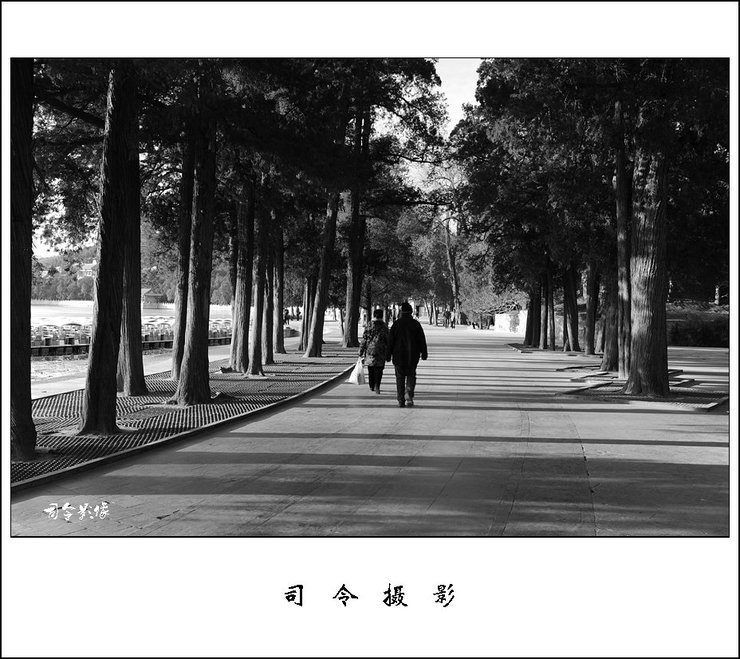 拍不够的颐和园黑白片