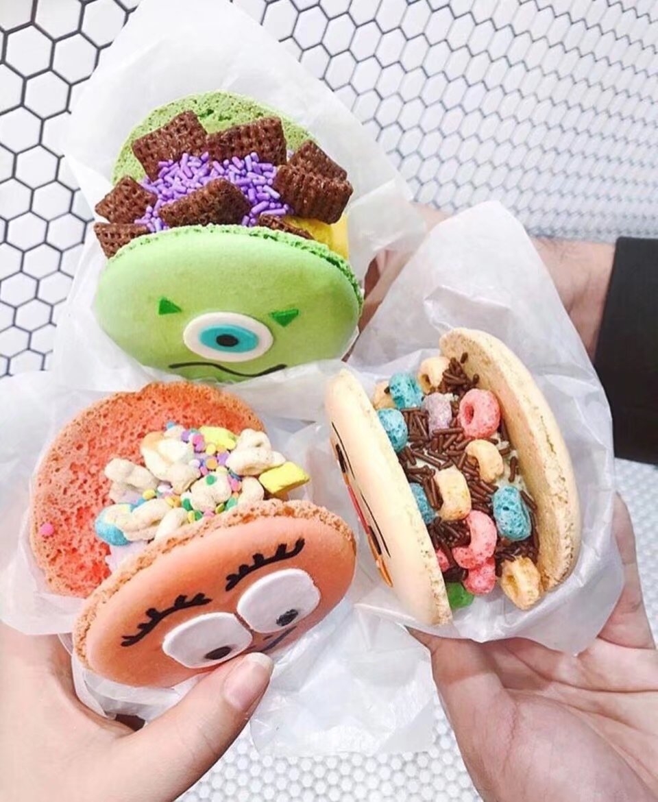 悉尼甜品店D21 Ice Cream 马卡龙冰淇淋 ​​​