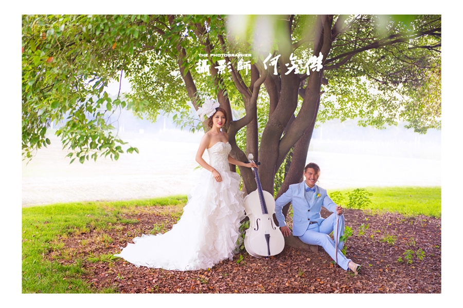 美丽的旋律 婚纱照