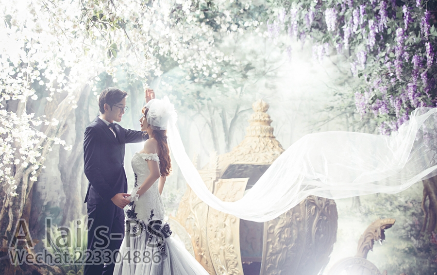 辛德瑞拉 婚纱照