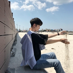 阳光清新唯美小帅哥qq男生头像