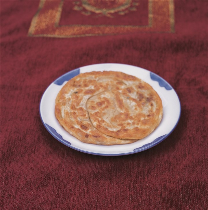 罗卜丝千层饼主食小吃美食素材图片