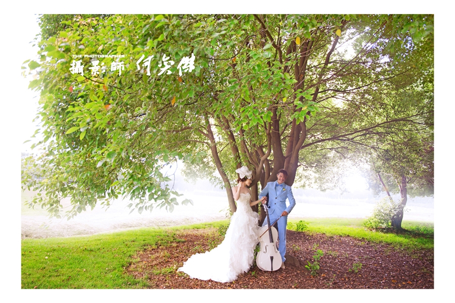 美丽的旋律 婚纱照