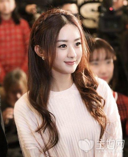 适合约会的少女系发型  看看赵丽颖如何为你示范