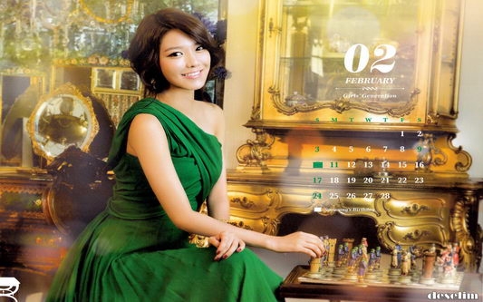 2013年日历少女时代写真高清壁纸1440x900【21】