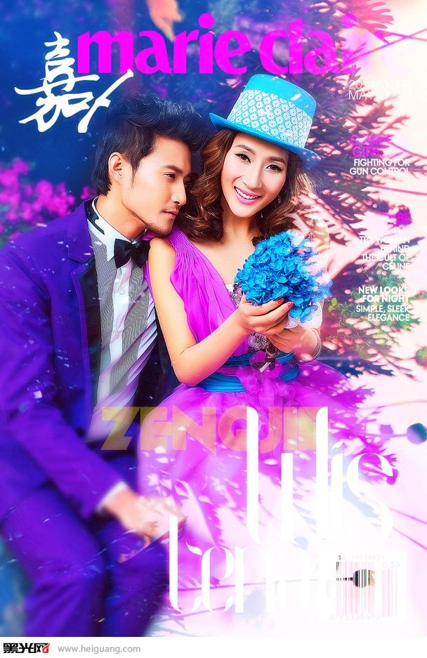 Color story 婚纱照