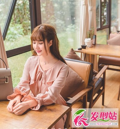 冬天发型扎法大全 韩式时尚扎发发型图片