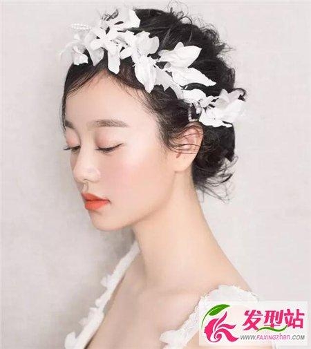韩式新娘造型图片欣赏  打造清新脱俗仙女范