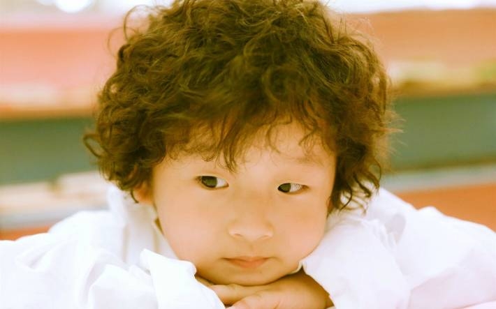 冉莹颖轩轩唯美亲子写真电脑壁纸