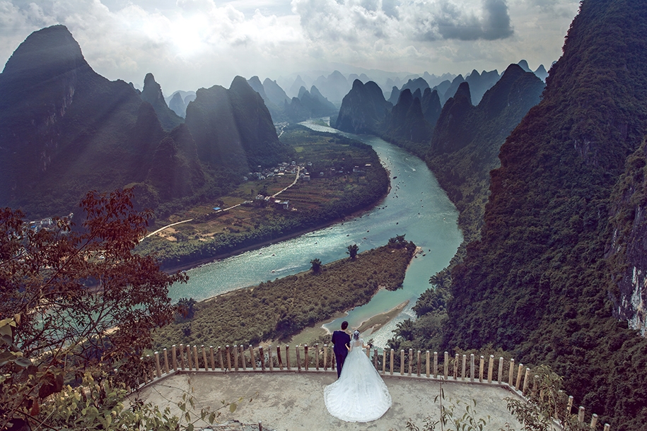 Guilin love 婚纱照