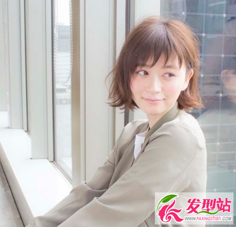 时尚职场短发波波头 气质女生短发发型图片