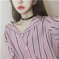长发小清新女生微信头像