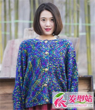 2015韩式女生短发发型 甜美时尚又减龄