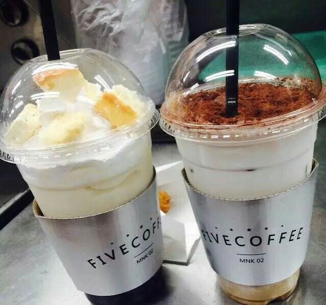 韩国Five Coffee甜品系列 每个口味来一杯