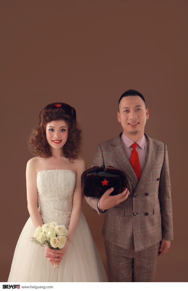 搞怪婚纱照 婚纱照