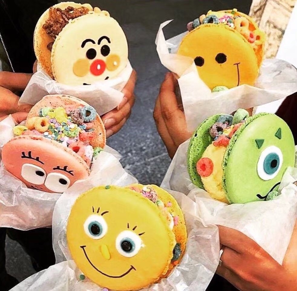 悉尼甜品店D21 Ice Cream 马卡龙冰淇淋 ​​​