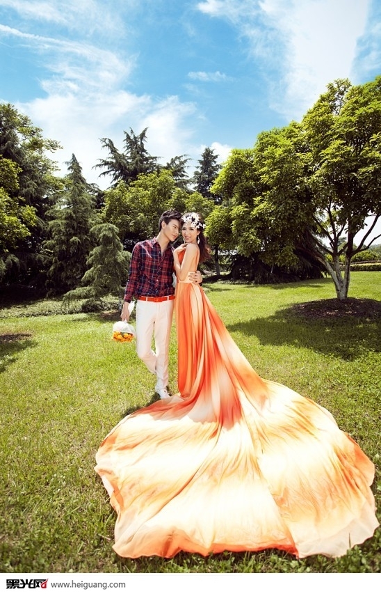 幸福舞动 婚纱照