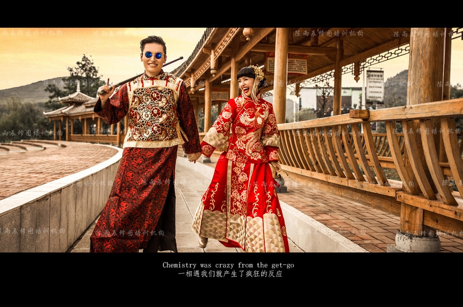 穿越千年只为看到你 婚纱照
