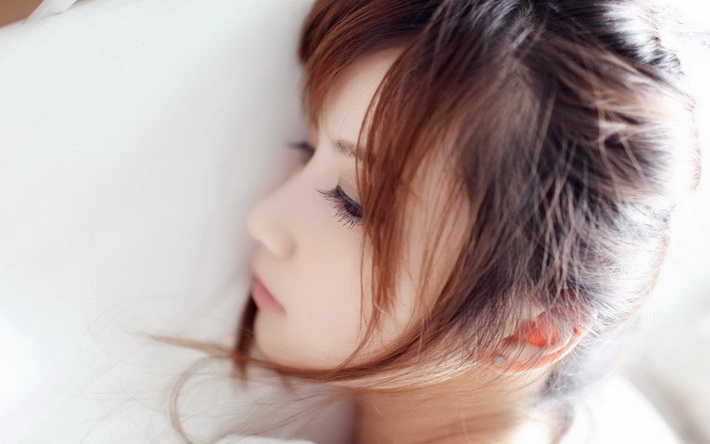 治愈系美女万虹萱高清壁纸