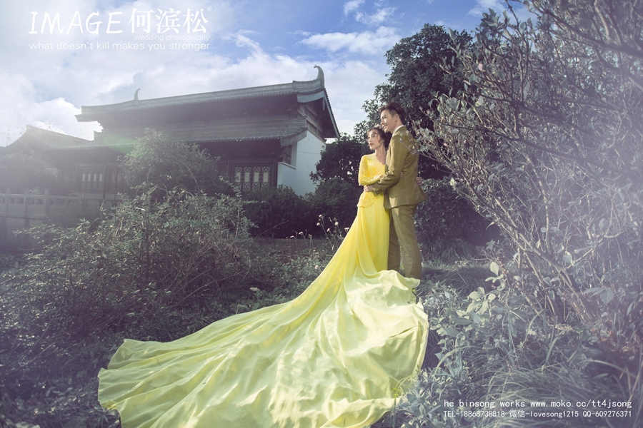 爱慕 婚纱照