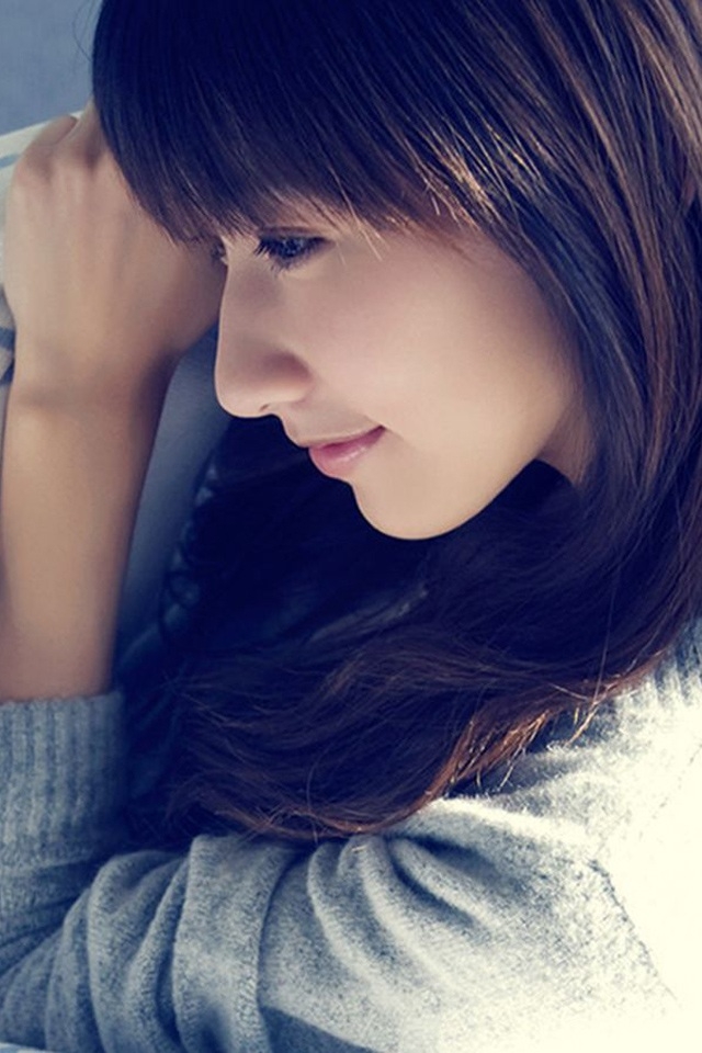 唯美可爱小清新气质美女手机壁纸