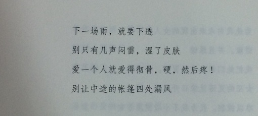 你和我处在同一片段里