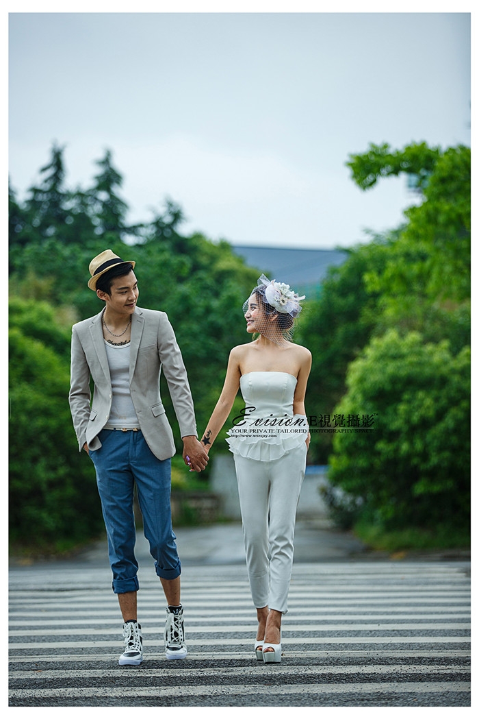 爱的气球 婚纱照