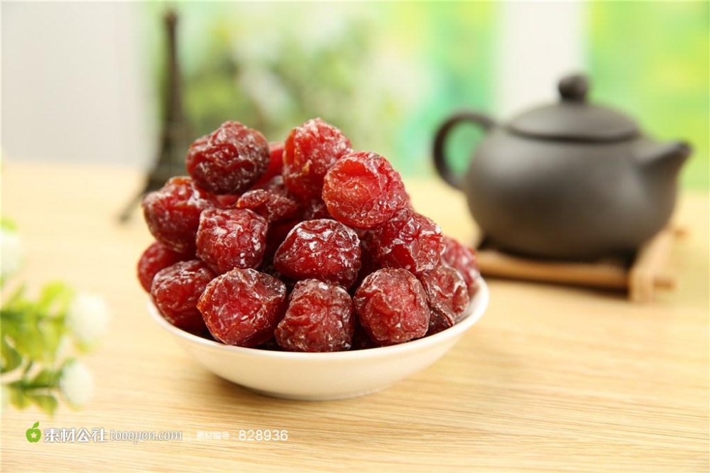 传统产品美味果脯摄影