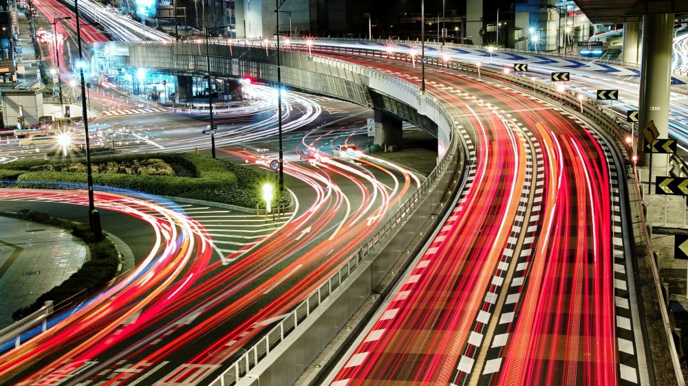 城市道路壁纸