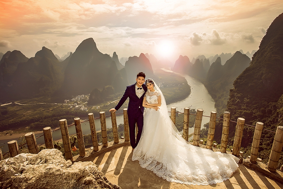 Guilin love 婚纱照