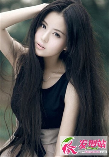 热荐9款时尚直发发型 女生潮流的长直发发型