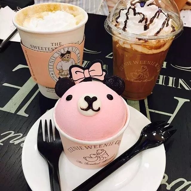 小熊主题系列甜品