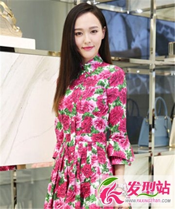 热荐9款时尚直发发型 女生潮流的长直发发型