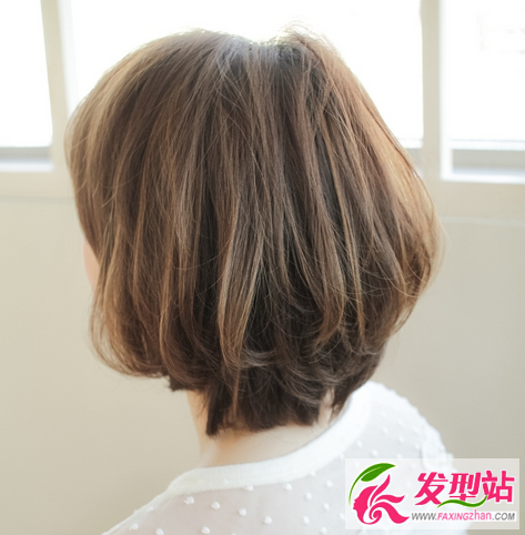 时尚职场短发波波头 气质女生短发发型图片