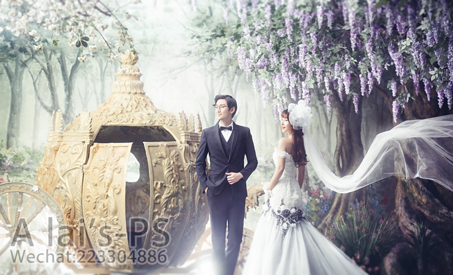 辛德瑞拉 婚纱照