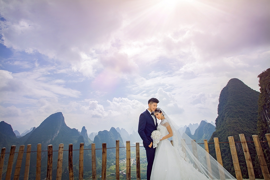 Guilin love 婚纱照