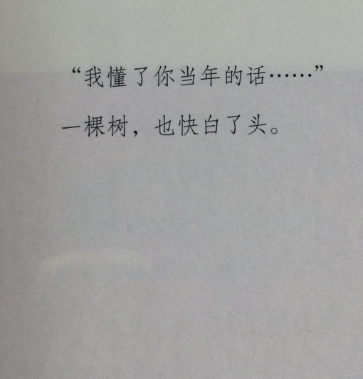 你和我处在同一片段里